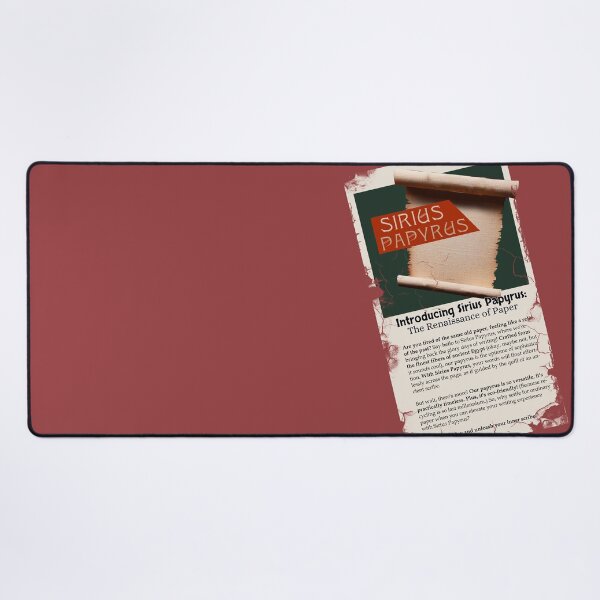 Item preview, Sirius Papyrus - Spoof Ad designed and sold by Fun Funky Designs.