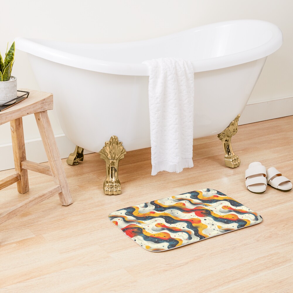 Aperçu de l'œuvre Tapis de bain créée et vendue par ArmorShell.