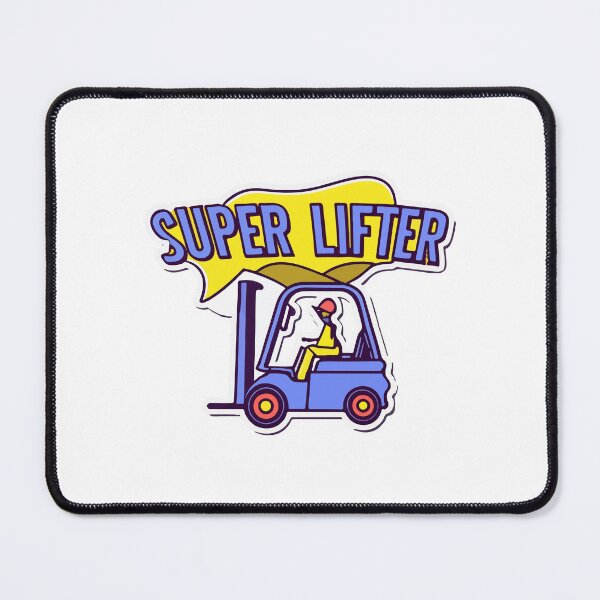 Item preview, Super Lifter Flying Forklift Hero Design designed and sold by NiftyWrx.