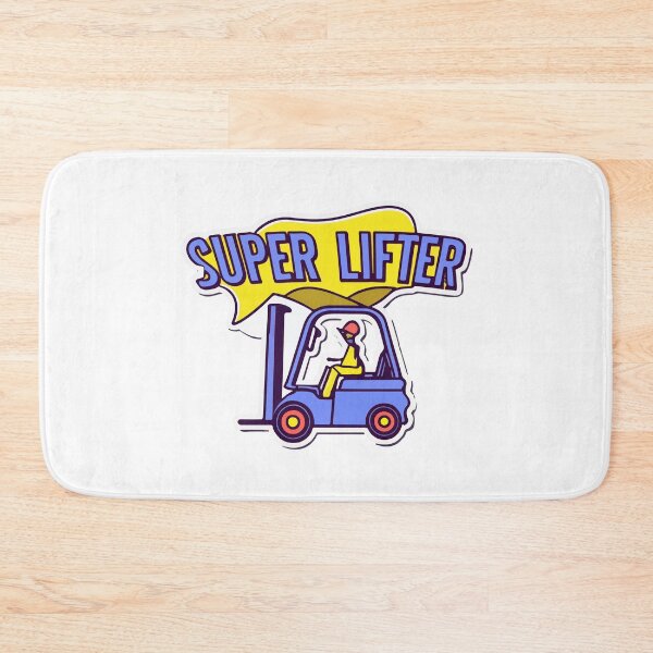 Item preview, Super Lifter Flying Forklift Hero Design designed and sold by NiftyWrx.