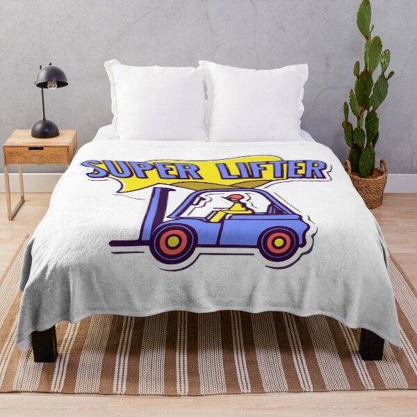 Item preview, Super Lifter Flying Forklift Hero Design designed and sold by NiftyWrx.