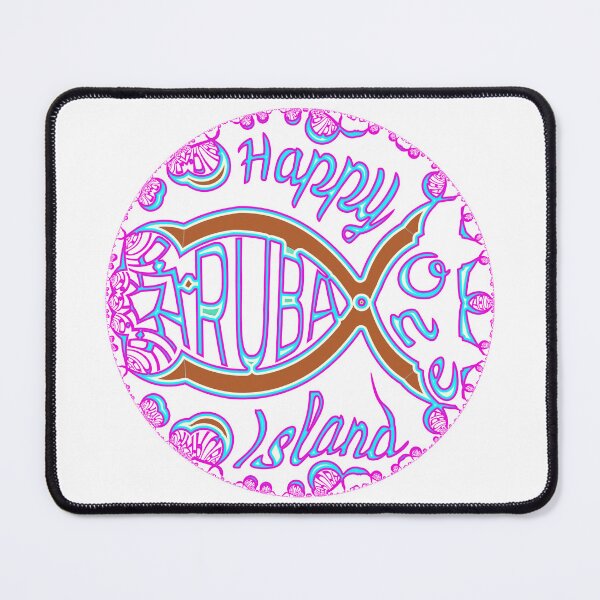 Item preview, ARUBA - A HAPPY ISLAND - FISH LETTERS designed and sold by Ralek.