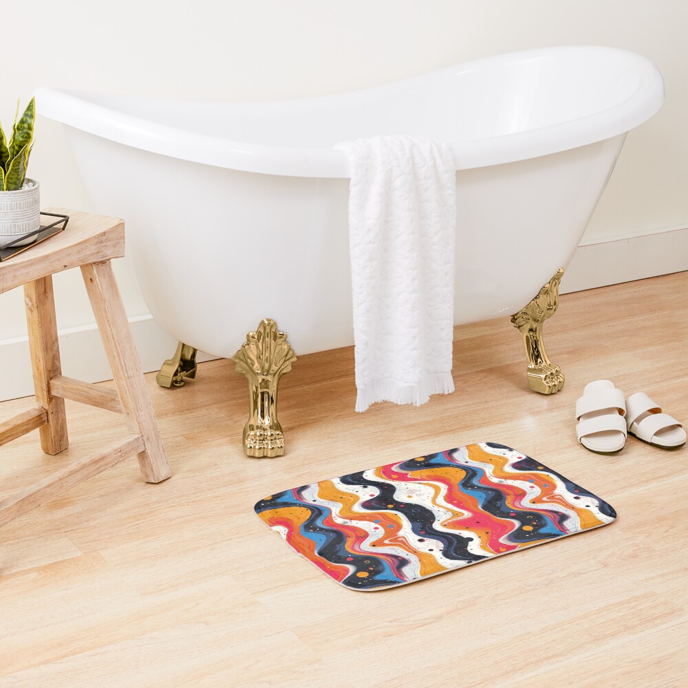Aperçu de l'œuvre Tapis de bain créée et vendue par ArmorShell.