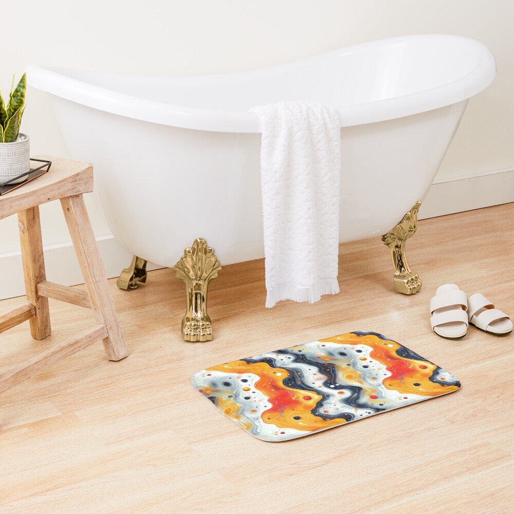 Aperçu de l'œuvre Tapis de bain créée et vendue par ArmorShell.