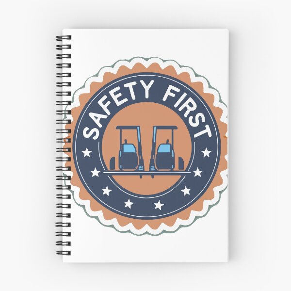 Item preview, Safety First Forklifts and Shield Heraldic Emblem designed and sold by NiftyWrx.