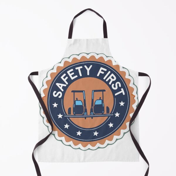 Item preview, Safety First Forklifts and Shield Heraldic Emblem designed and sold by NiftyWrx.