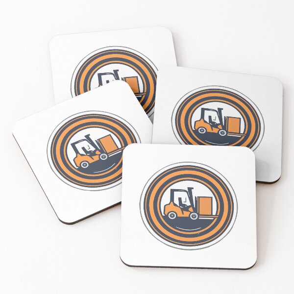 Item preview, Elegant Forklift Monogram Classic Design designed and sold by NiftyWrx.