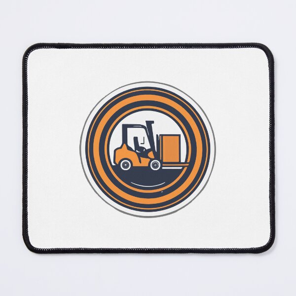 Item preview, Elegant Forklift Monogram Classic Design designed and sold by NiftyWrx.