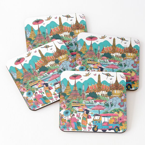 Item preview, Drawing and painting Thai art (6) designed and sold by fatimah-SL.