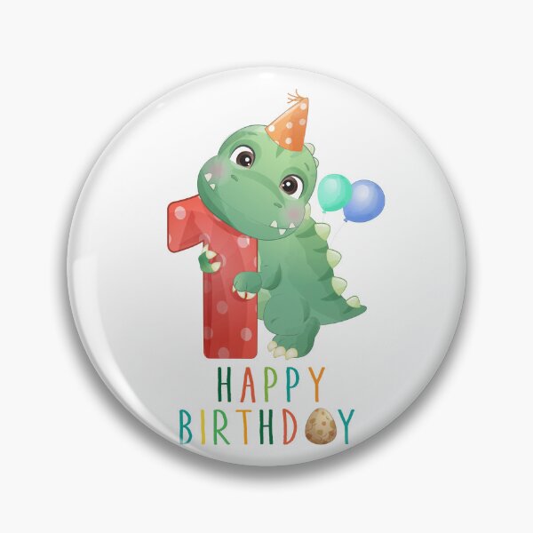 Artikelvorschau, Alles Gute zum Geburtstag von Dinosaurier. Alter 1 entworfen und verkauft von FaddyFog.