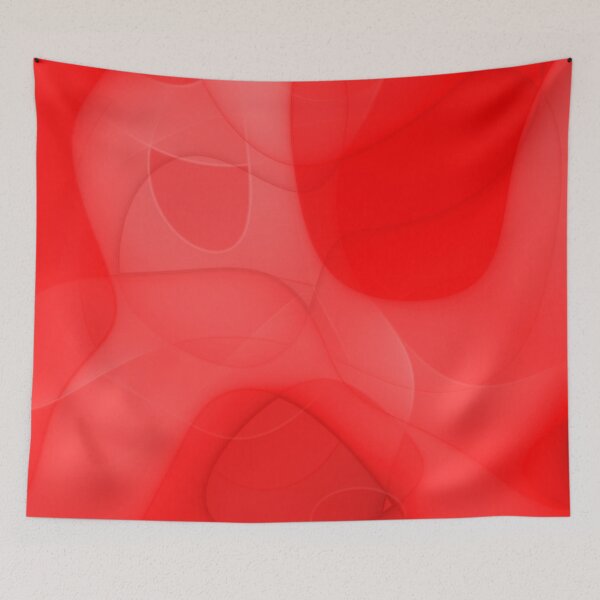 Item preview, Abstraction " red wave " 1 designed and sold by Gluecknika.