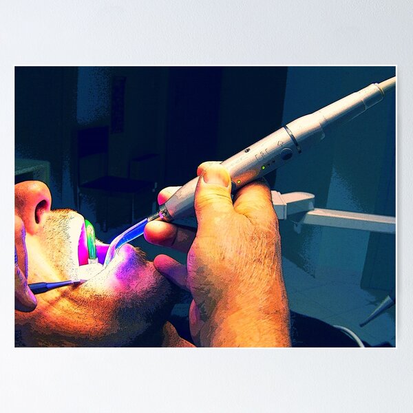 Item preview, Dentist surgical operation photography designed and sold by Carré Comme Orange.