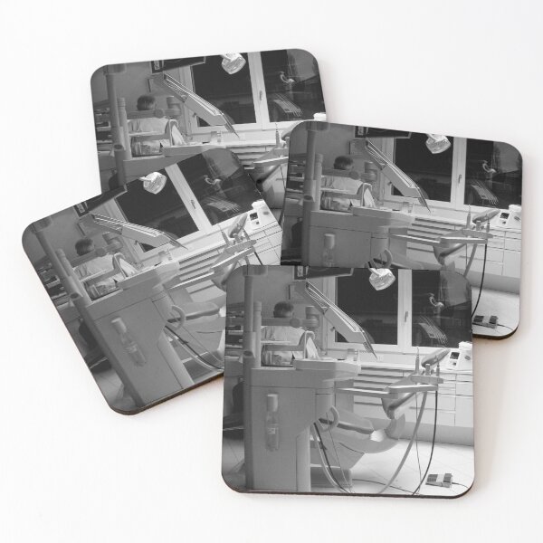 Item preview, Black and white dentist office photography designed and sold by Carré Comme Orange.