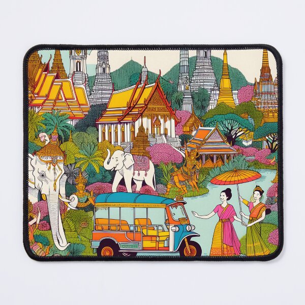 Item preview, Drawing and painting Thai art (7) designed and sold by fatimah-SL.