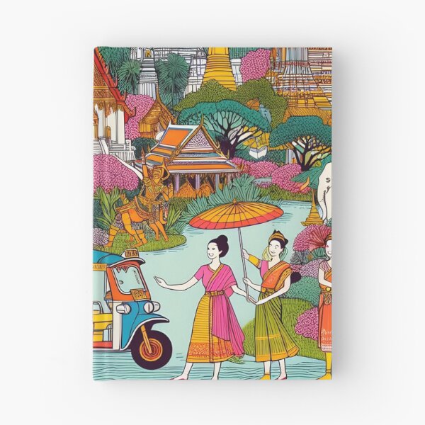 Item preview, Drawing and painting Thai art (7) designed and sold by fatimah-SL.