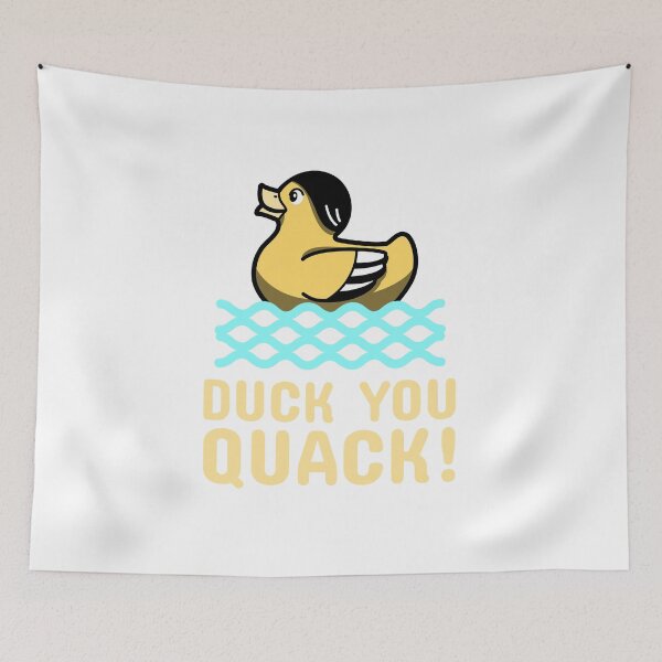 Item preview, Duck you quack! - Summer Getaway Graphic Tee - funny quotes - Beach - Hawaiian designed and sold by DeCodeArtShop.