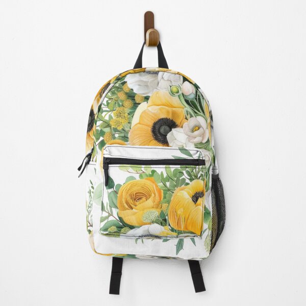 Item preview, Exquisite and intricate illustration of a vibrant bouquet featuring yellow and white flowers, ideal for artistic endeavors designed and sold by Ladidia.