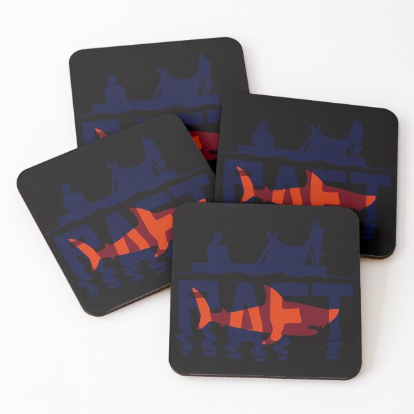 Item preview, raft logo with shark 4  designed and sold by RomeHijos.