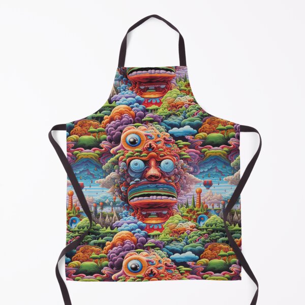 Item preview, Psychedelic abstraction in the form of a monster. A psychedelic vision inspired by an acid trip. Shamanic vision from the ancient world. designed and sold by SculpterioShop.