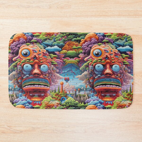 Item preview, Psychedelic abstraction in the form of a monster. A psychedelic vision inspired by an acid trip. Shamanic vision from the ancient world. designed and sold by SculpterioShop.