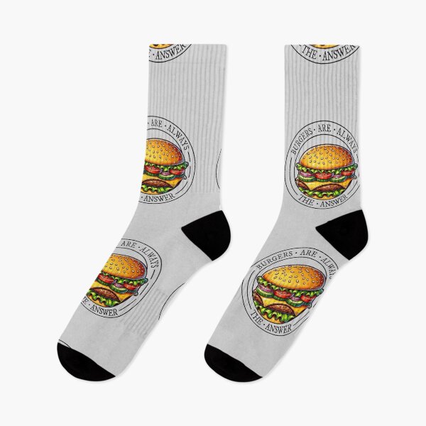 Item preview, Burgers are always the answer! Cheeseburger Fun designed and sold by Skizzenmonster.
