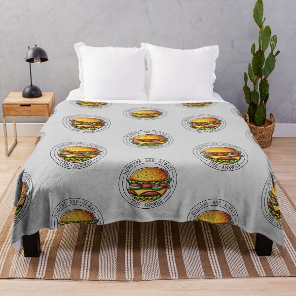 Item preview, Burgers are always the answer! Cheeseburger Fun designed and sold by Skizzenmonster.