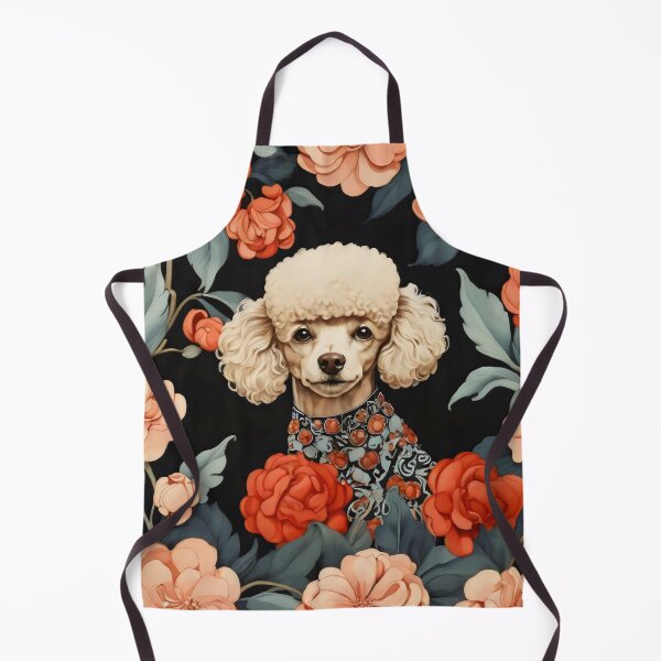 Item preview, Poodle inspired by Georgia O Keeffe designed and sold by bloomandbark.