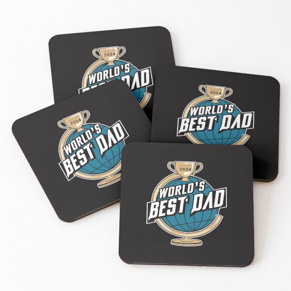 Item preview,  Father's Day World's Best Dad 2024 designed and sold by HOMEDESIGNPRINT.