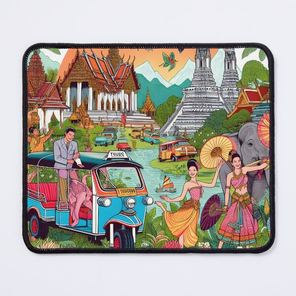 Item preview, Drawing and painting Thai art (9) designed and sold by fatimah-SL.
