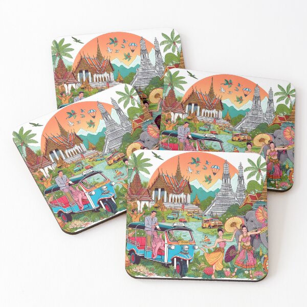 Item preview, Drawing and painting Thai art (9) designed and sold by fatimah-SL.