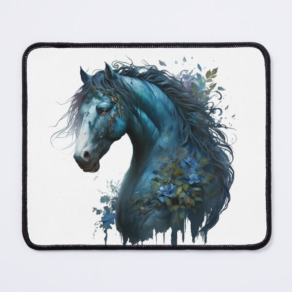 Item preview, Magical Blue Horse designed and sold by Eiwaprints.