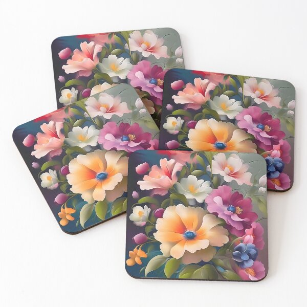 Item preview, One Stroke Painting Captivating Floral Masterpieces in Bloom designed and sold by Tamas Das.