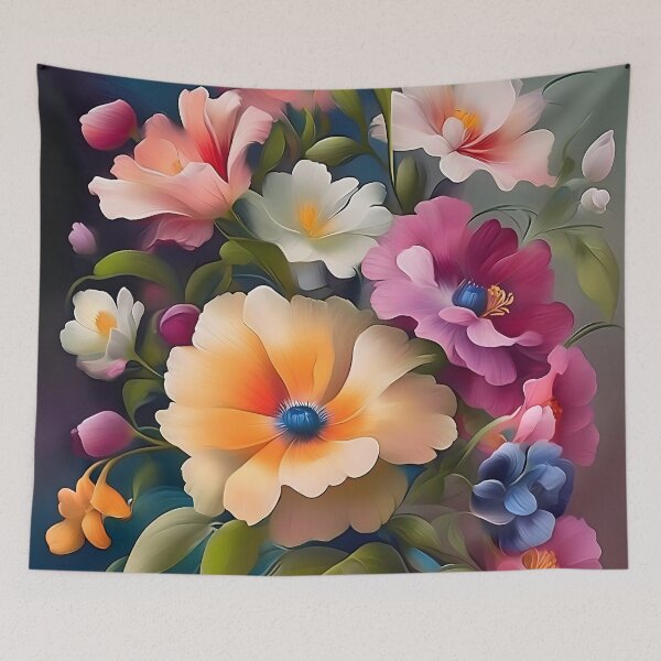 Item preview, One Stroke Painting Captivating Floral Masterpieces in Bloom designed and sold by Tamas Das.