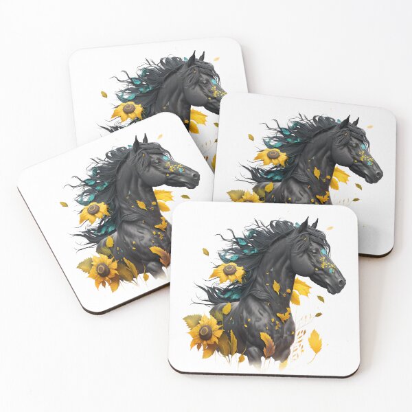 Item preview, Magical Black Horse designed and sold by Eiwaprints.