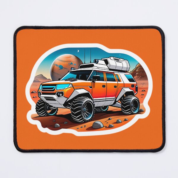 Item preview, Cool Mars Rover Space Wagon designed and sold by TheArtOfPat.