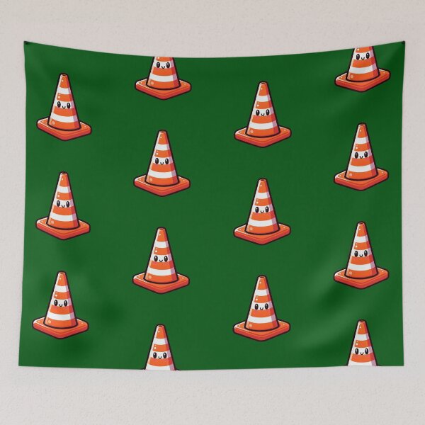 Item preview, Orange Traffic Cones designed and sold by CatherineLievre.