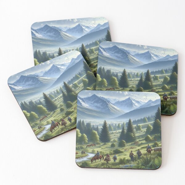 Item preview, The same people in the forests, mountains, grasslands, forests designed and sold by ArtZone1987.