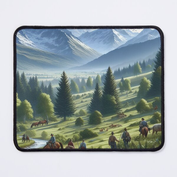 Item preview, The same people in the forests, mountains, grasslands, forests designed and sold by ArtZone1987.
