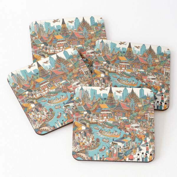 Item preview, Drawing and painting Thai art (10) designed and sold by fatimah-SL.