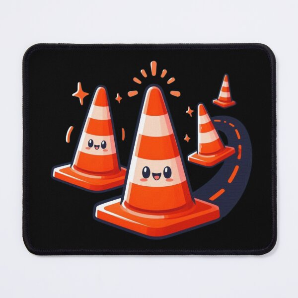Item preview, Orange Traffic Cones designed and sold by CatherineLievre.