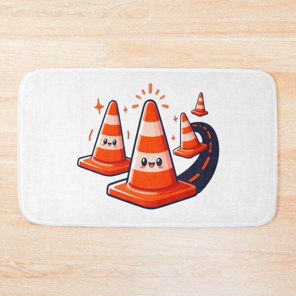 Item preview, Orange Traffic Cones designed and sold by CatherineLievre.