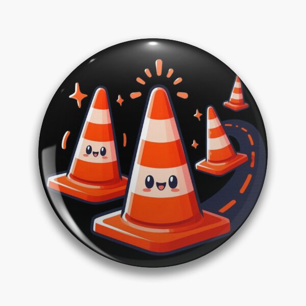 Item preview, Orange Traffic Cones designed and sold by CatherineLievre.
