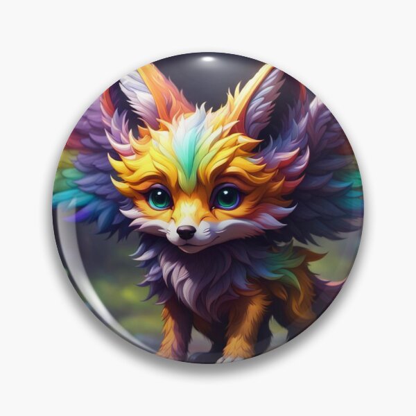 Item preview, Rainbow Fox designed and sold by FaeFoxArtShop.