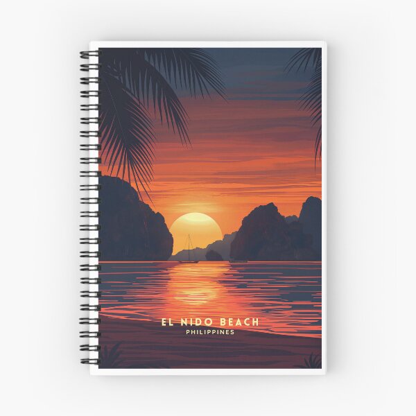 Artikelvorschau, Strandparadies El Nido: Philippinen entworfen und verkauft von NeuralVibe.