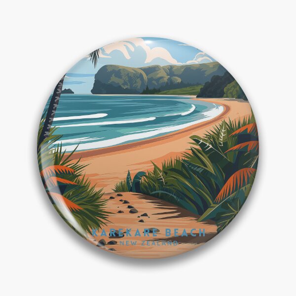 Artikelvorschau, Karekare Beach Serenity: Neuseeland entworfen und verkauft von NeuralVibe.