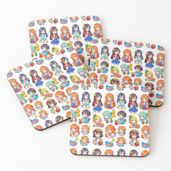 Item preview, Pattern Stickers Girl Anime. designed and sold by Giulivo Store Graphic.