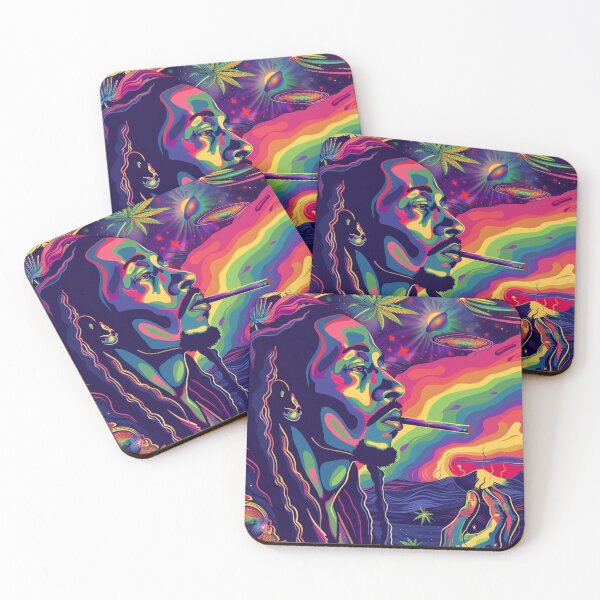 Item preview, Flow Reggae Rasta Psychedelic Art designed and sold by VivaVibeStyle.