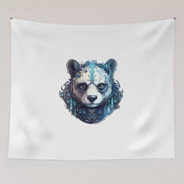 Item preview, Cyber Panda // Panda // cyber animal // Robotic animal // AI designed and sold by SMARTKIT  DESIGNAGENCY.