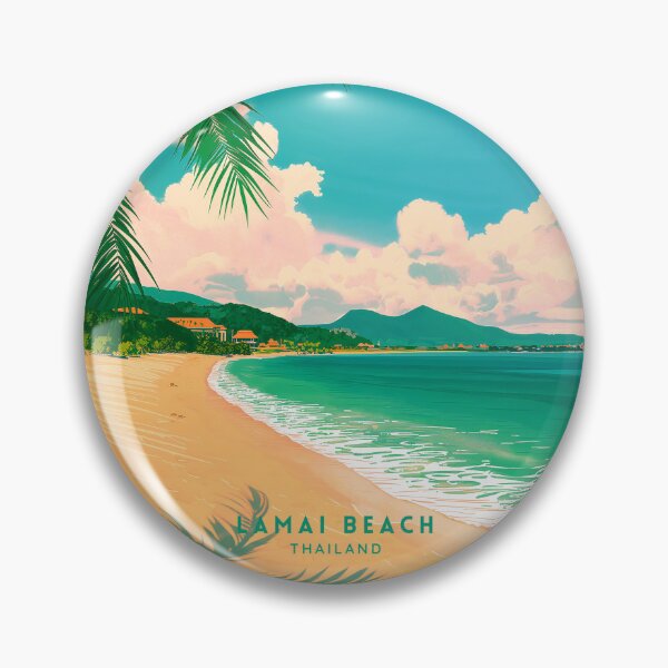 Artikelvorschau, Ruhe und Entspannung am Lamai Beach: Thailand entworfen und verkauft von NeuralVibe.