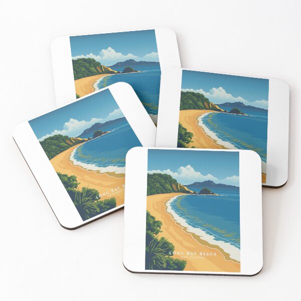 Item preview, Long Bay Beach Serenity: New Zealand designed and sold by NeuralVibe.